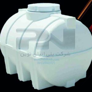 تانکر پلاستیکی 3500 سه جداره افقی ضد جلبک مورد تایید بهداشت